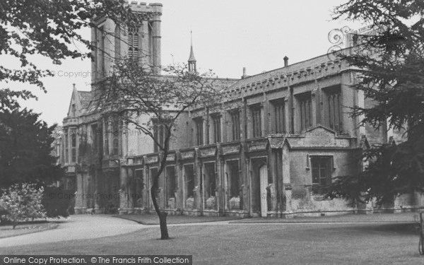 Photo of Cheltenham, The College c.1950