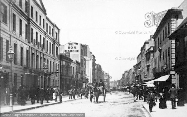 Photo of Cheltenham, The High Street c.1880
