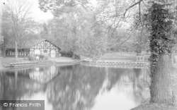 The Lake, Pittville Park 1939, Cheltenham