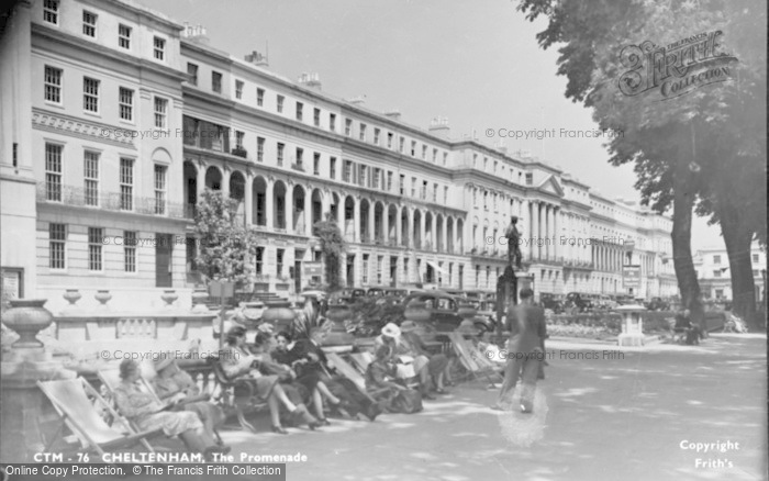 Photo of Cheltenham, The Promenade c.1950