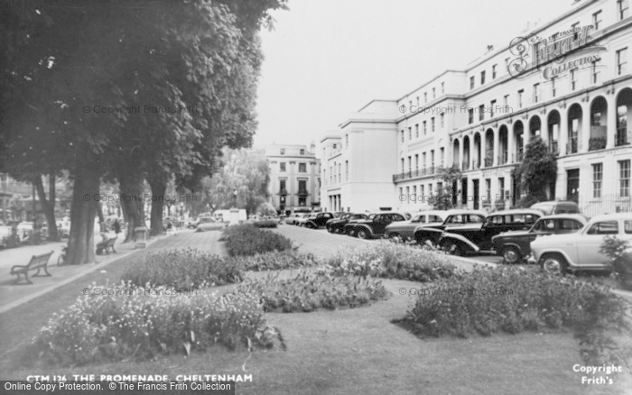 Photo of Cheltenham, The Promenade c.1960
