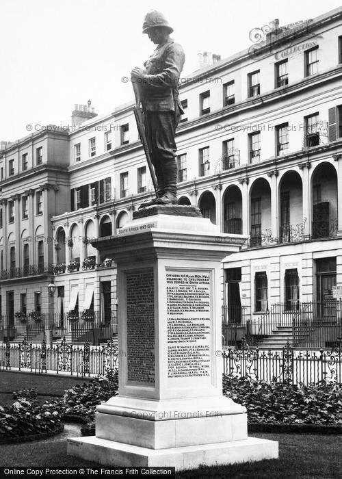 Photo of Cheltenham, The South Africa Memorial 1907