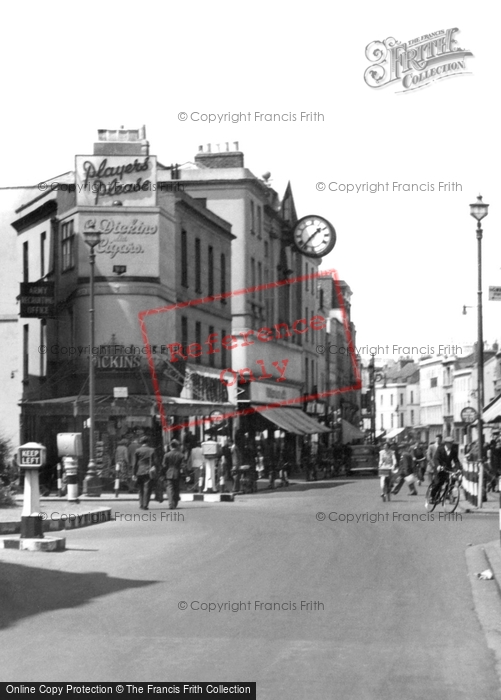 Photo of Cheltenham, The Town Centre c.1950