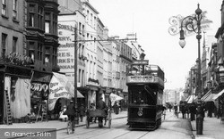 Tram, High Street 1906, Cheltenham