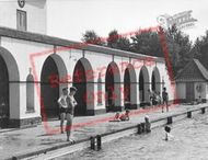 The Camp Swimming Pool c.1950, Chelwood Gate