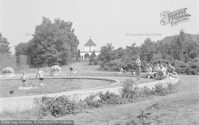 Photo of Chelwood Gate, The Paddling Pool, Isle Of Thorns Camp c.1950