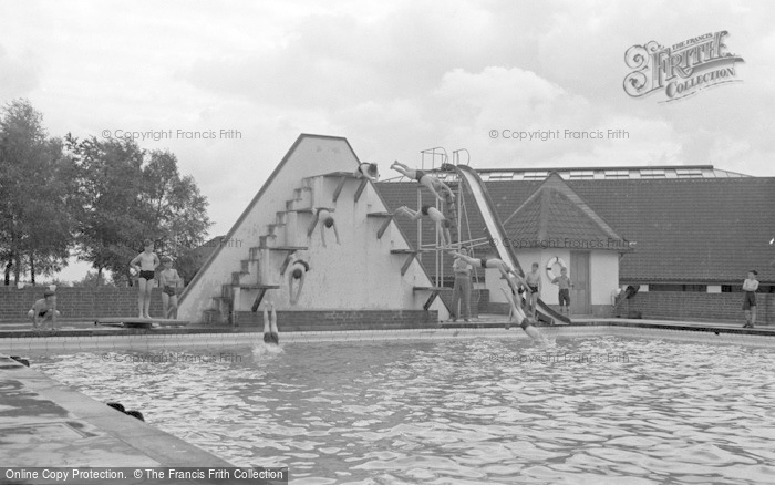 Photo of Chelwood Gate, The Swimming Bath, Isle Of Thorns Camp 1950