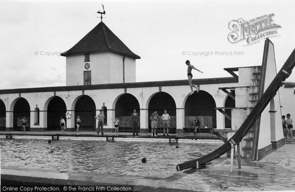 Photo of Chelwood Gate, The Swimming Baths, Isle Of Thorns Camp 1950