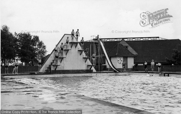 Photo of Chelwood Gate, The Swimming Baths, Isle Of Thorns Camp 1950