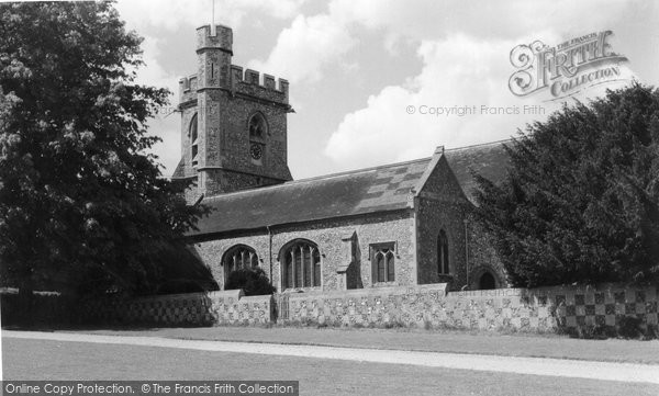 Photo of Chenies, St Michael's Church c.1955