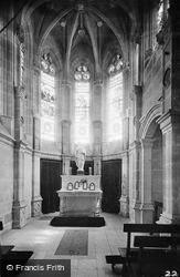 Chateau De Chenonceau, Chapel Interior c.1930, Chenonceaux