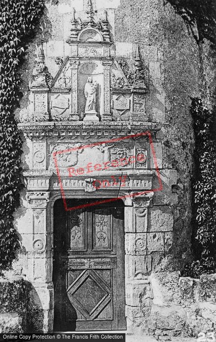 Photo of Chenonceaux, Chateau De Chenonceau, Doorway c.1930