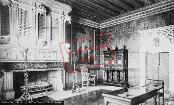 Photo of Chenonceaux, Chateau De Chenonceau, Interior c.1930