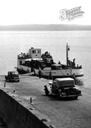 Cars Boarding Severn Ferry 1936, Chepstow