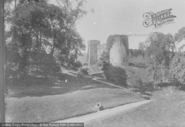 Photo of Chepstow, Castle 1925
