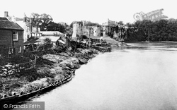 Castle And River Wye c.1930, Chepstow