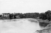 Castle From Bridge 1893, Chepstow