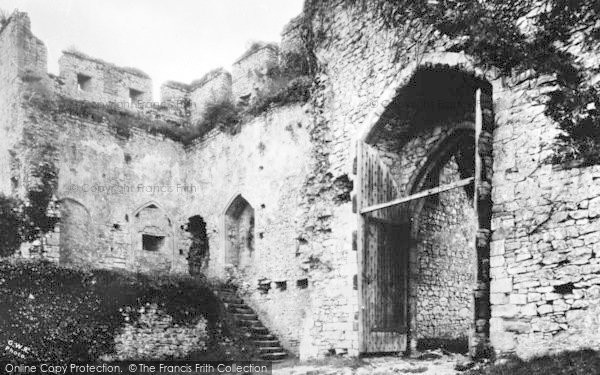 Photo of Chepstow, Castle, In The Third Court c.1930