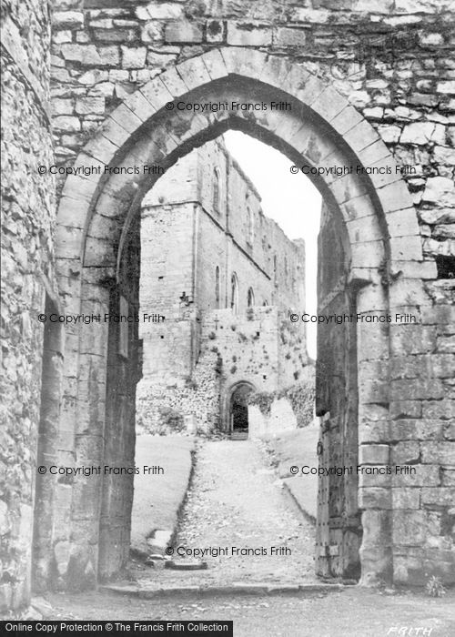 Photo of Chepstow, Castle Looking Towards Second Court 1938
