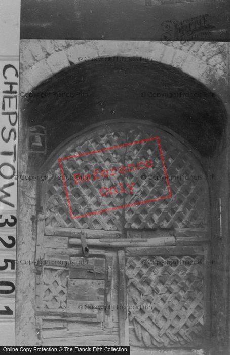 Photo of Chepstow, Castle, Old Door 1893