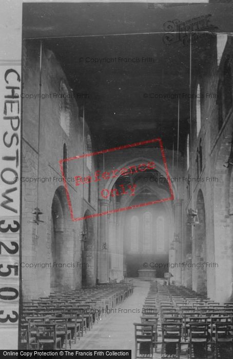 Photo of Chepstow, Church Interior 1893