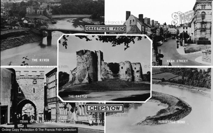 Photo of Chepstow, Composite c.1960