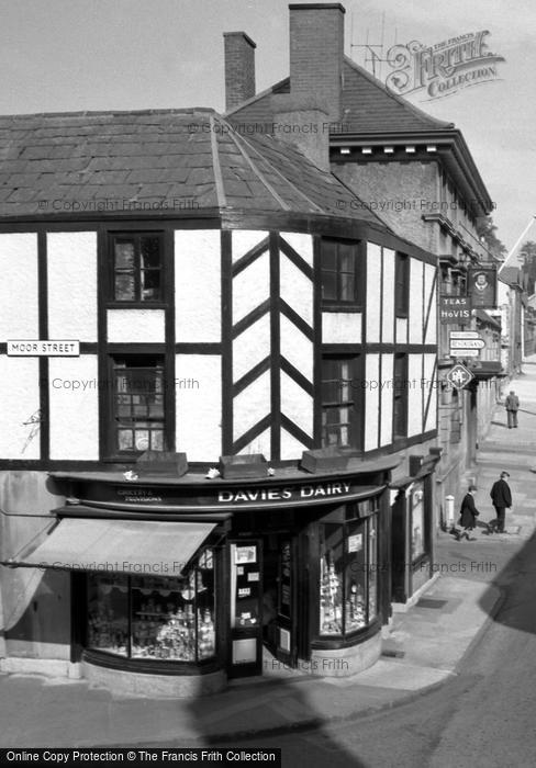Photo of Chepstow, Davies Dairy Grocery Shop 1957