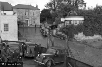 Chepstow, Disembarking from Beachley Ferry 1950