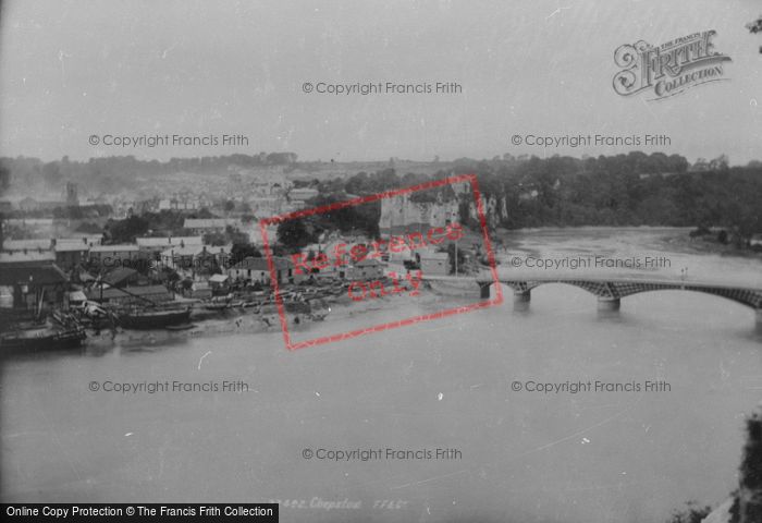Photo of Chepstow, General View 1893