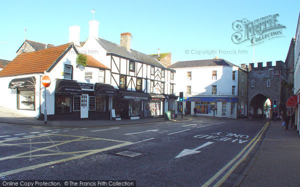 Photo of Chepstow, Moor Street And The Town Gate 2004