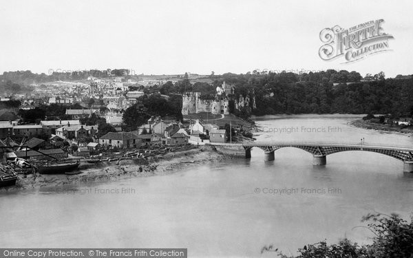 Photo of Chepstow, River And Castle 1893