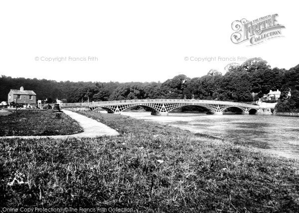 Photo of Chepstow, River Prom And Bridge c.1930