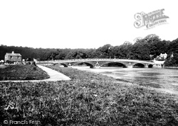 River Prom And Bridge c.1930, Chepstow