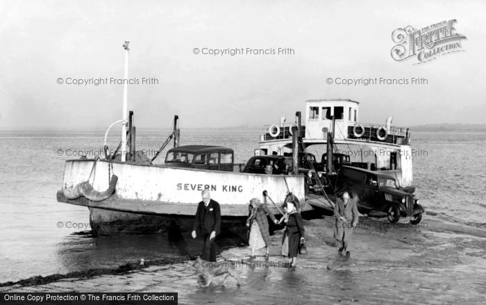 Photo of Chepstow, 'severn King' Ferry, Beachley 1950