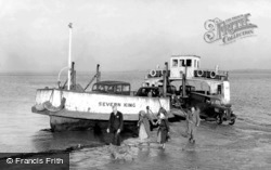 'severn King' Ferry, Beachley 1950, Chepstow