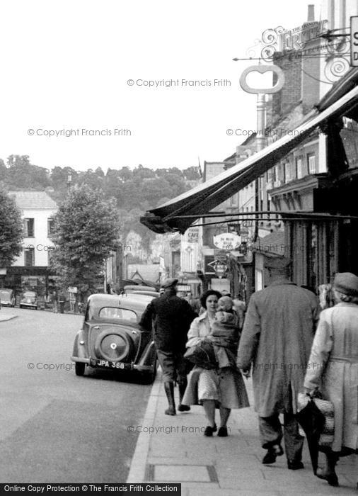 Photo of Chepstow, Shopping On High Street c.1950