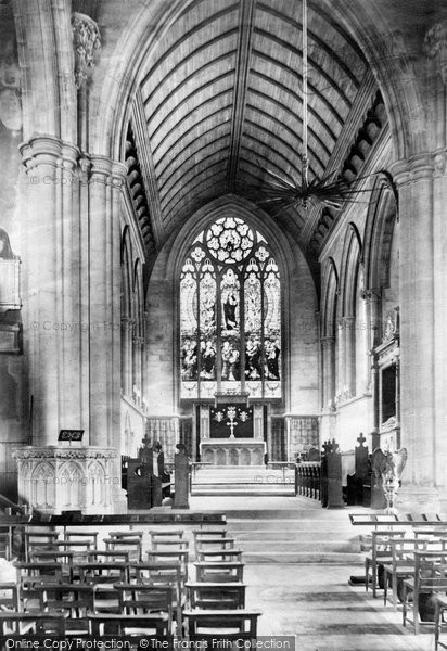 Photo of Chepstow, St Mary's Church Chancel 1906