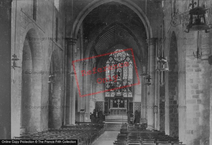 Photo of Chepstow, St Mary's Church, Interior 1906