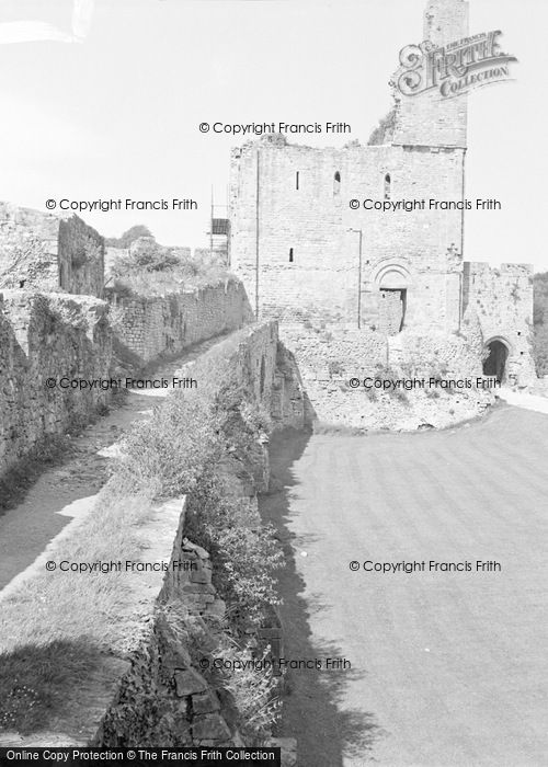 Photo of Chepstow, The Castle 1957