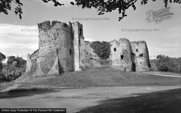 Photo of Chepstow, The Castle 1957