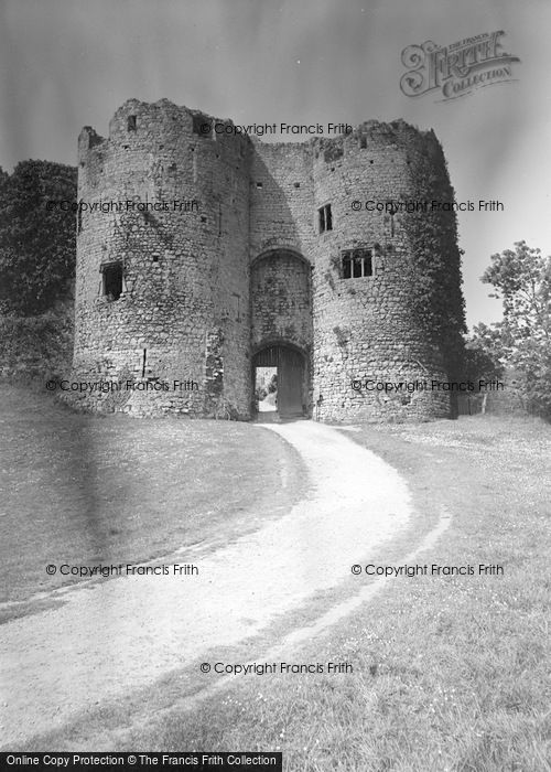 Photo of Chepstow, The Castle 1957