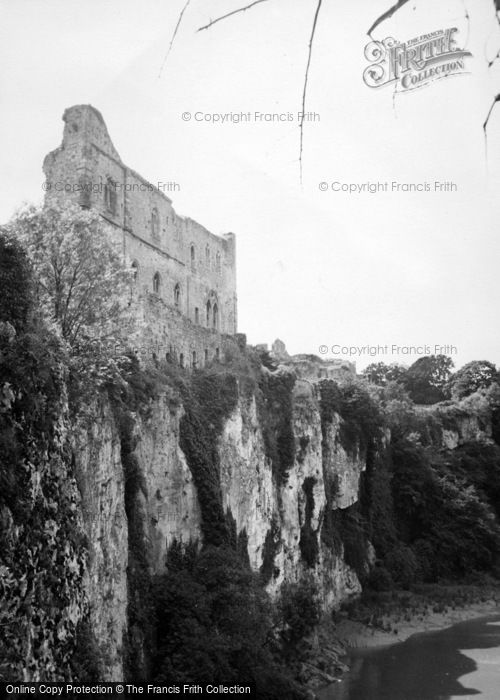 Photo of Chepstow, The Castle And River Wye 1949