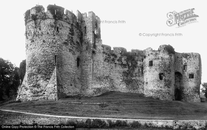 Photo of Chepstow, The Castle From The Bridge 1893