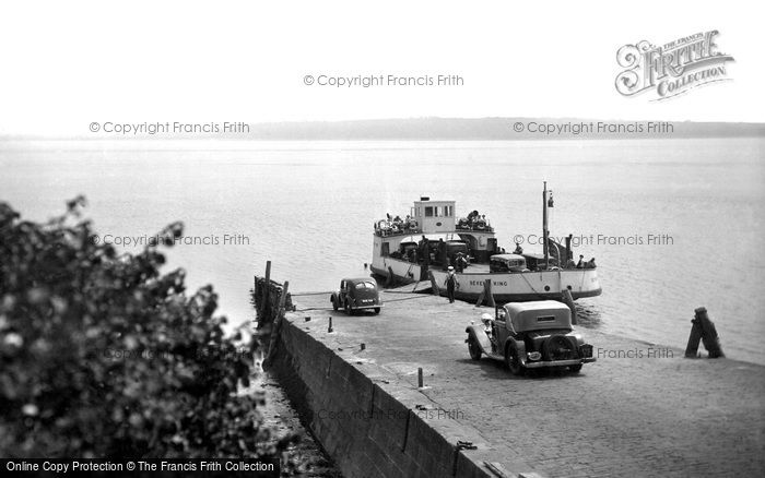 Photo of Chepstow, The River Severn Ferry 1936