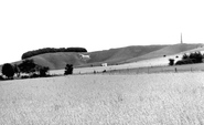 The White Horse c.1960, Cherhill