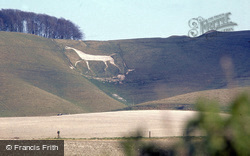 The White Horse c.1990, Cherhill