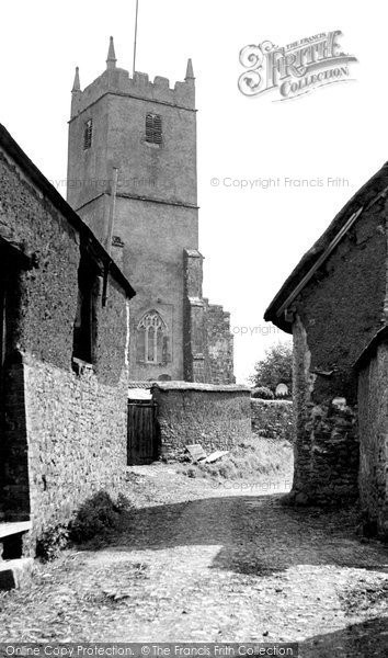 Photo of Cheriton Fitzpaine, St Matthew's Church c.1960