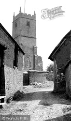 St Matthew's Church c.1960, Cheriton Fitzpaine