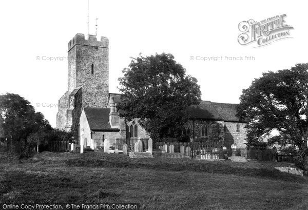 Photo of Cheriton, St Martin's Church 1902