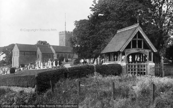 Photo of Cheriton, St Martin's Church 1918